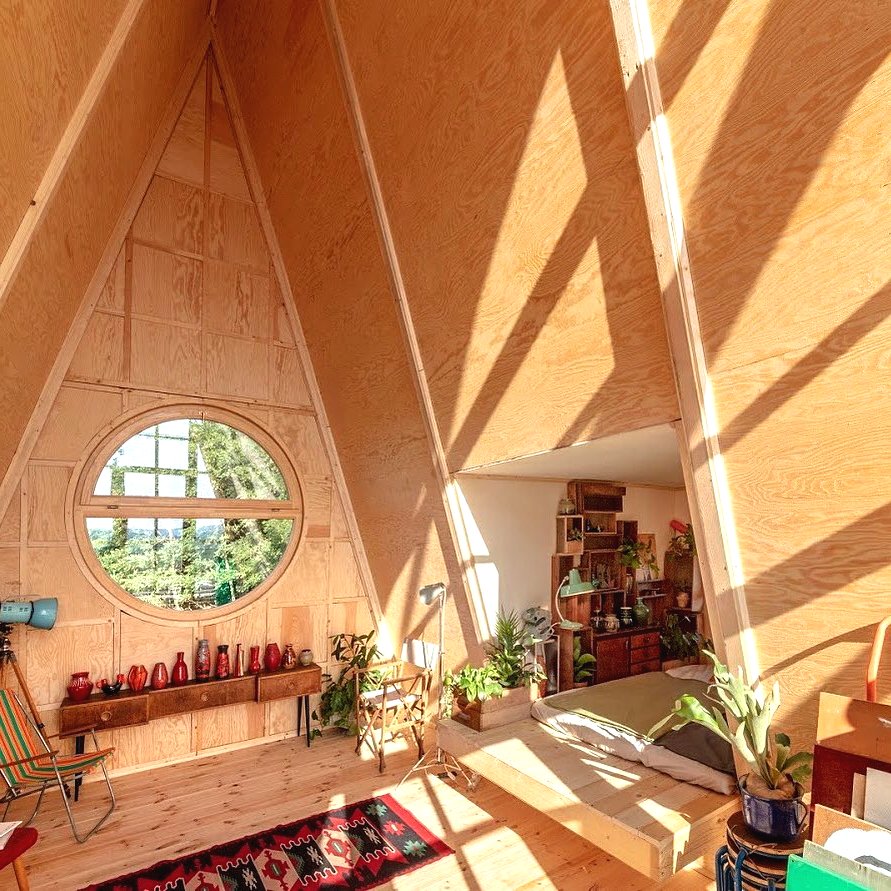 А-образный деревянный дом - фото 6