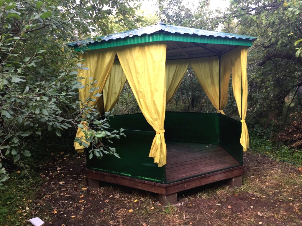 Беседка для дачи своими руками - фото 7