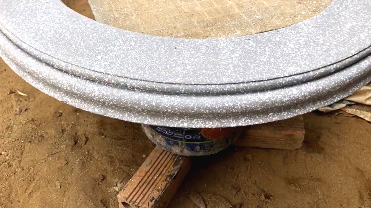 Садовый фонтан с имитацией под гранитный камень - фото 57