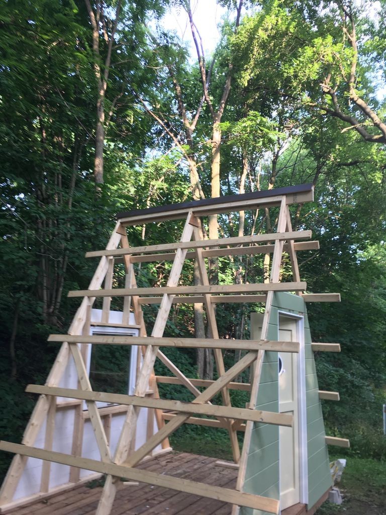 Летний дом треугольной формы - фото 12