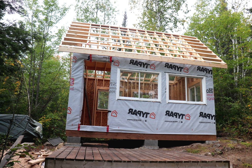 Каркасный одноэтажный дом для дачи - фото 17