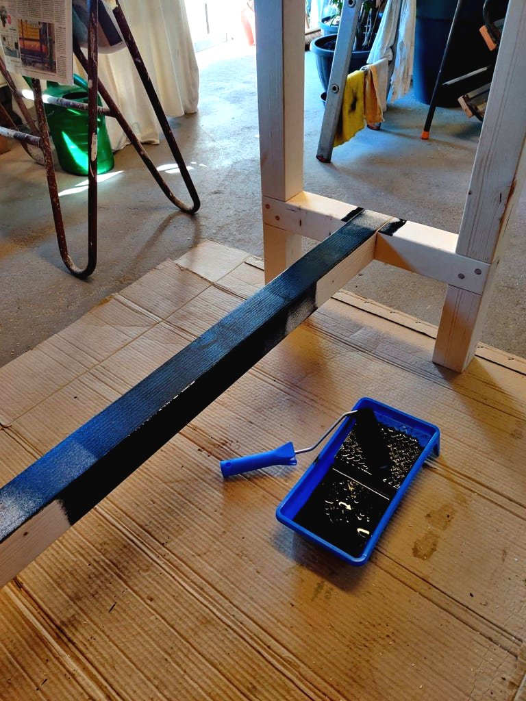 Стол на кухню своими руками - фото 12