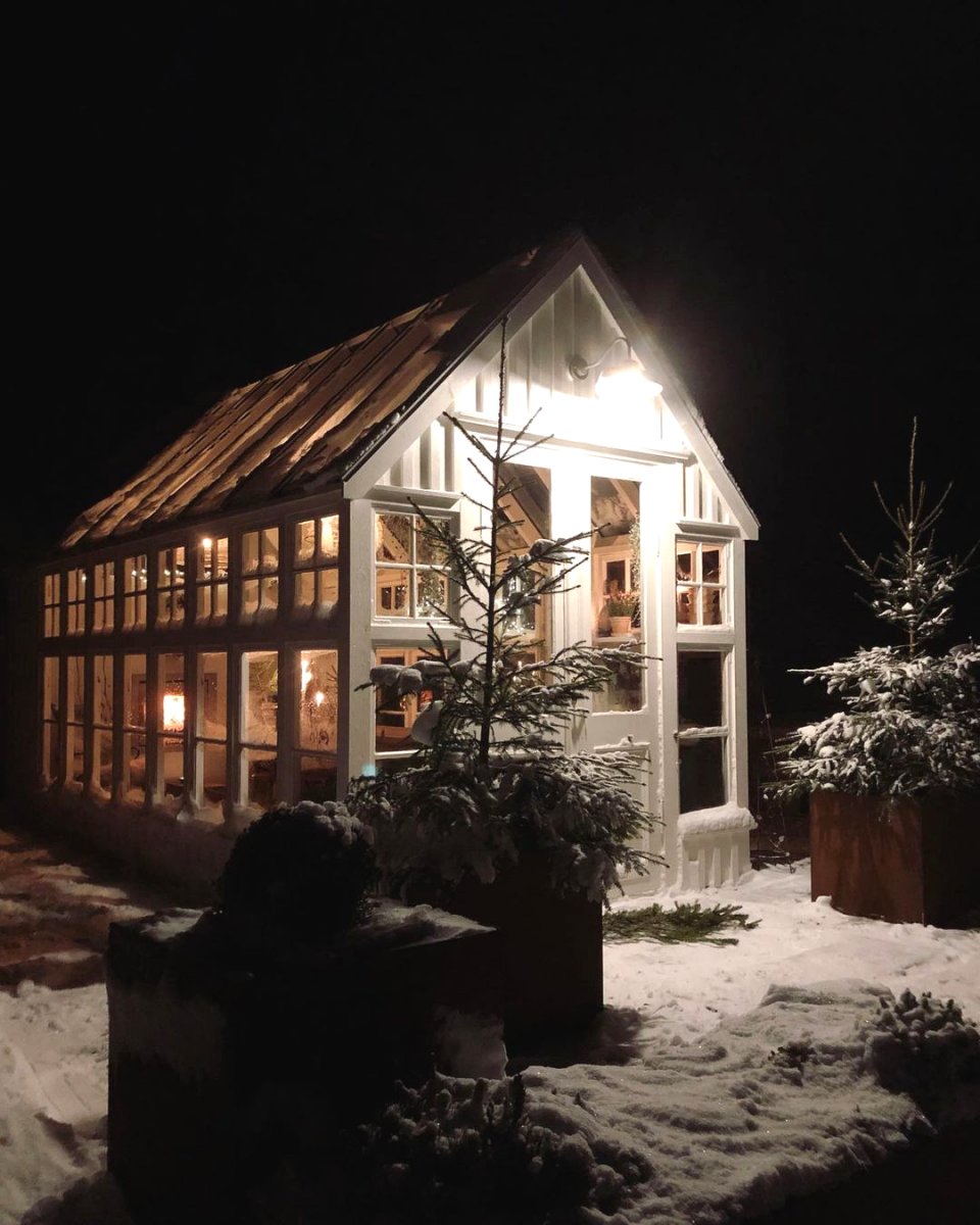 Оранжерея с дровяной печью - фото 5