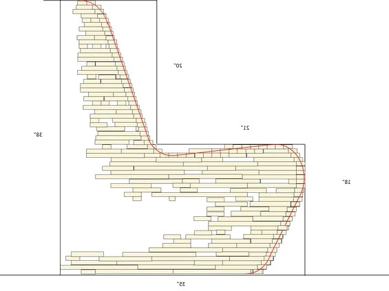 Оригинальный стул из фанеры - фото 4
