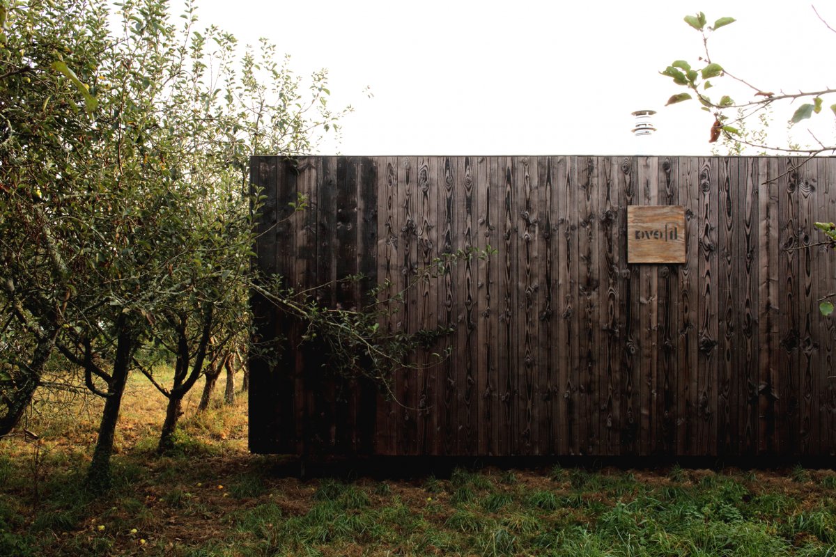 Небольшой одноэтажный дом в 22 кв м из дерева - фото 14