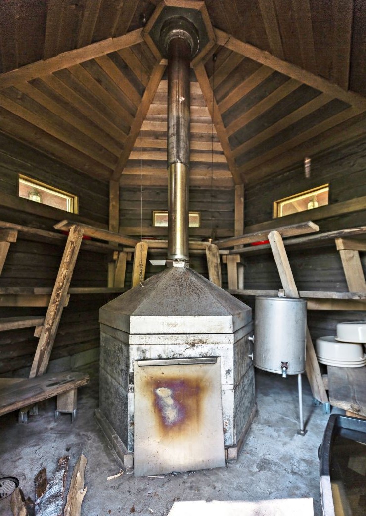 Восьмиугольная сауна  - фото 2