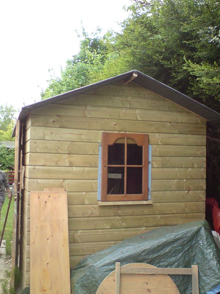 Сарай из дерева - фото 17