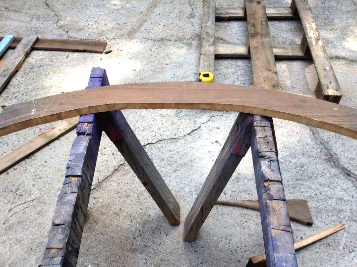 Садовая калитка из поддона - фото 4