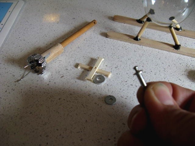 Маленький вертолет на новогоднюю елку - фото 12