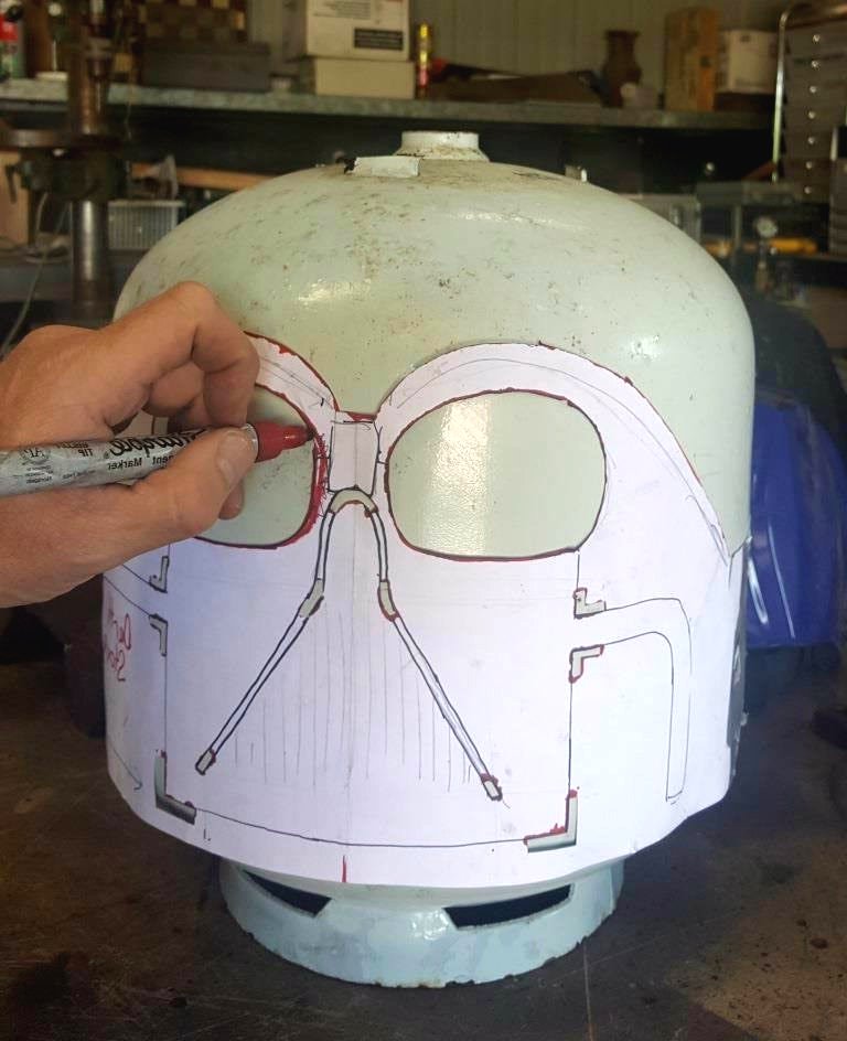 Дровяная печь из газового баллона - фото 7