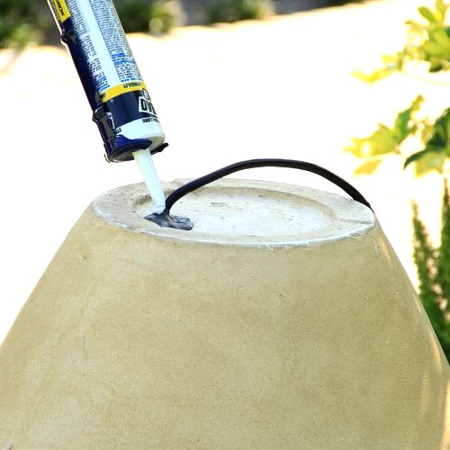 Фонтан из глиняной вазы - фото 5