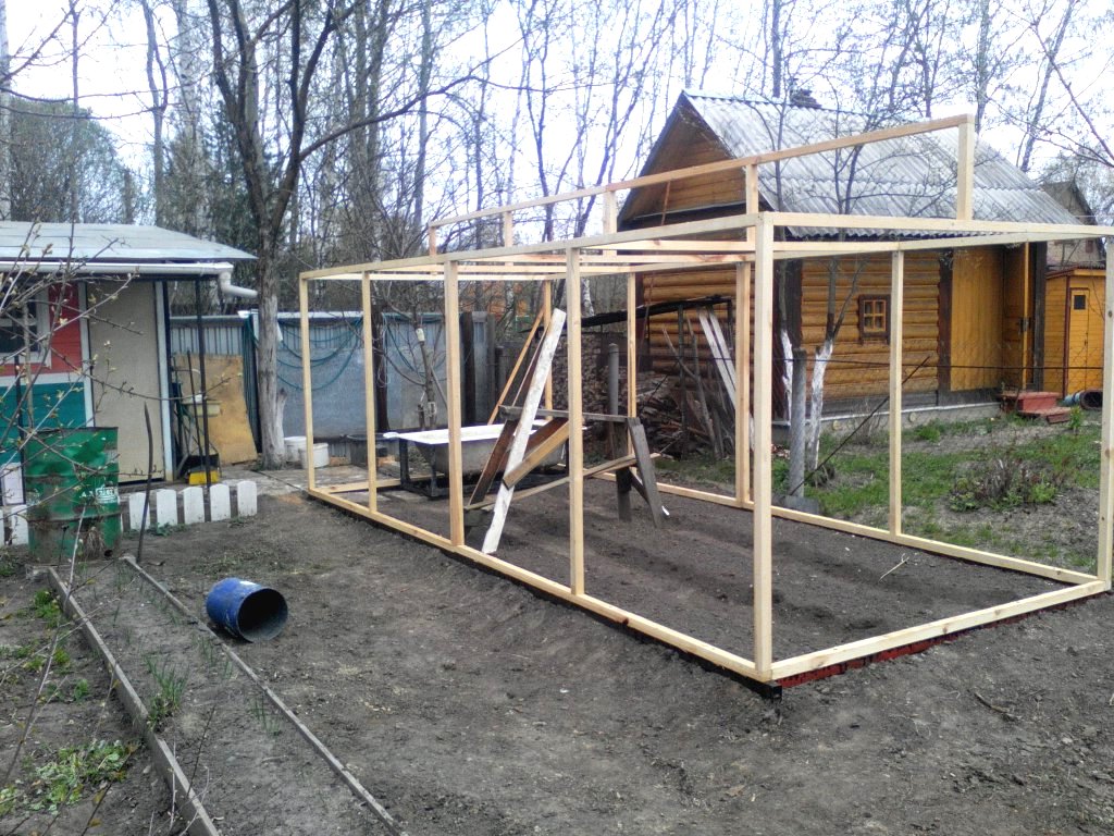 Теплица 2,6х6 метров из дерева - фото 7