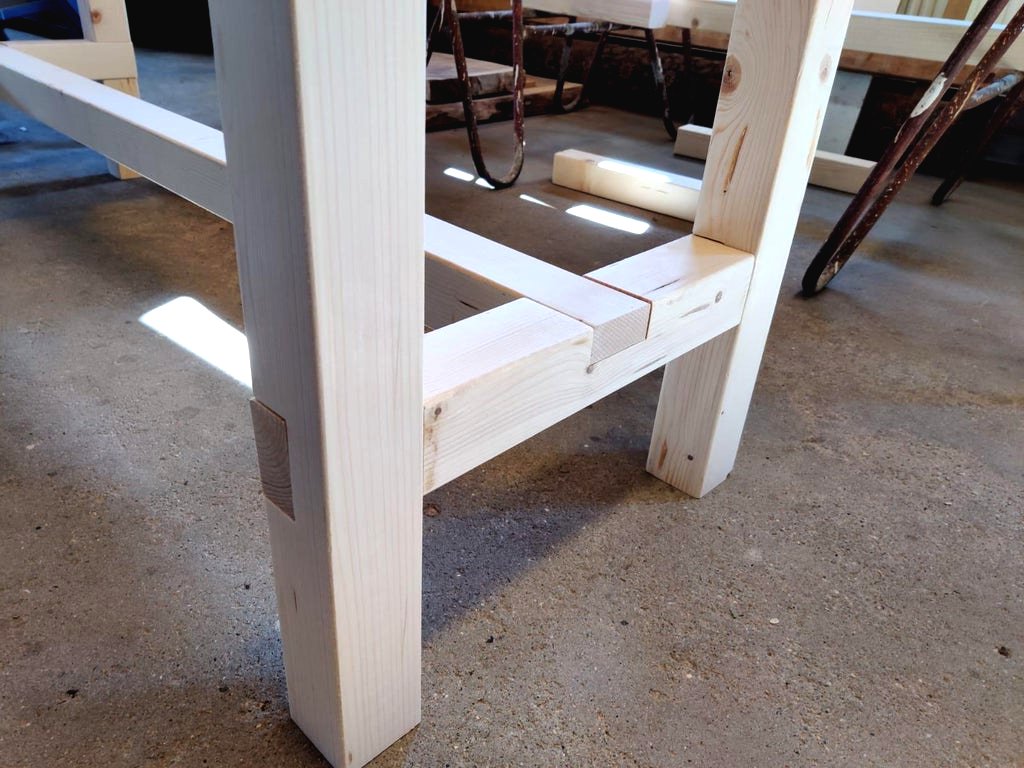 Стол на кухню своими руками - фото 9