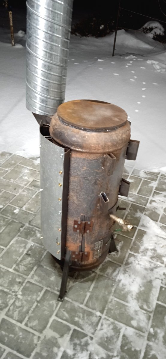 Буржуйка своими руками - фото 17