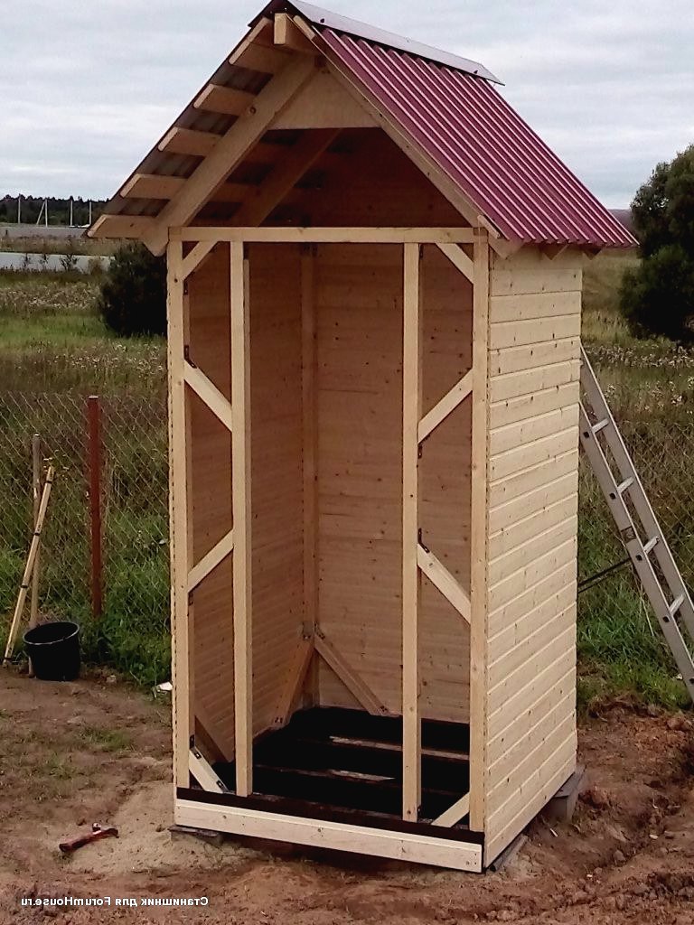  построить дачный туалет 1,2х1,2 из дерева (15 фото). Идея для дачи .