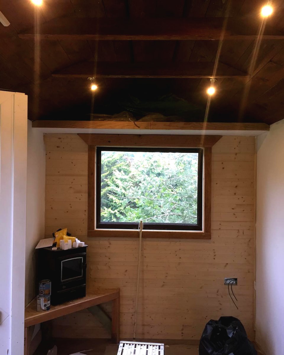 Недорогой каркасный дачный дом - фото 19