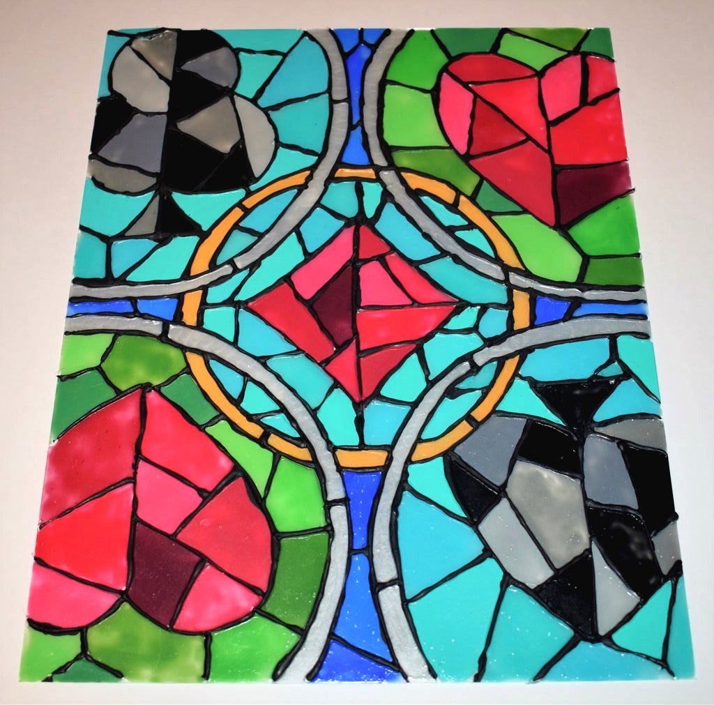 Искусственное витражное окно - фото 12