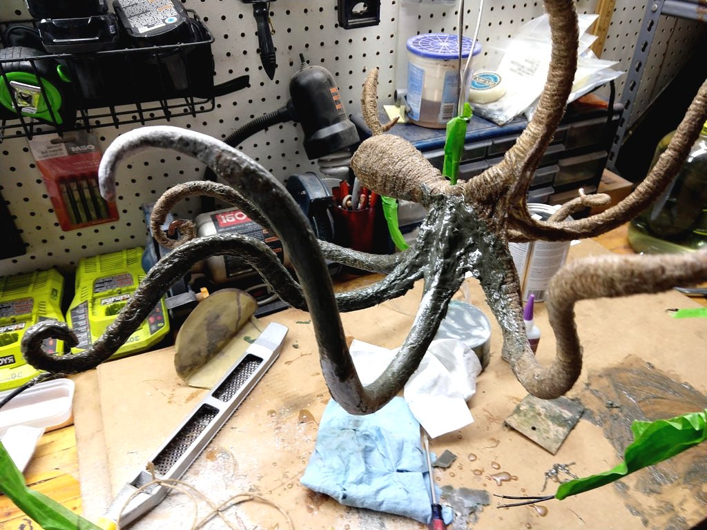 Оригинальная потолочная лампа - фото 16