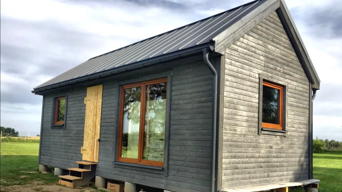 Коттедж из дерева площадью 35м2 - фото 3