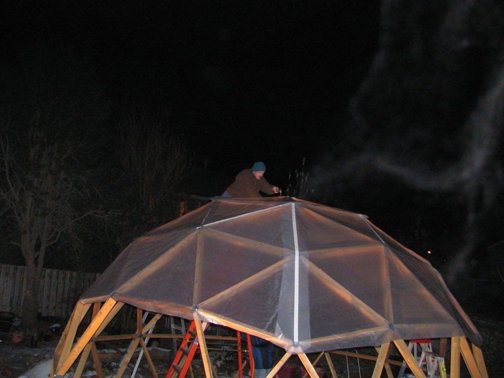 Купольная теплица - фото 10