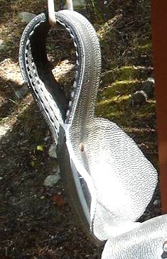 Качели «Лошадка» из автопокрышки - фото 7