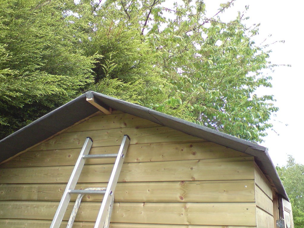 Сарай из дерева - фото 15