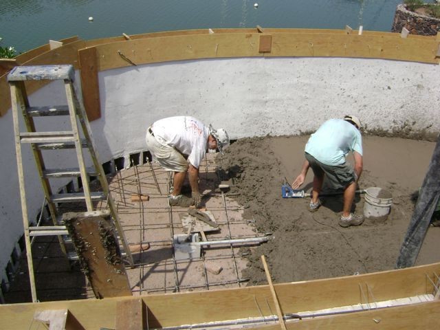 Бетонный бассейн - фото 17