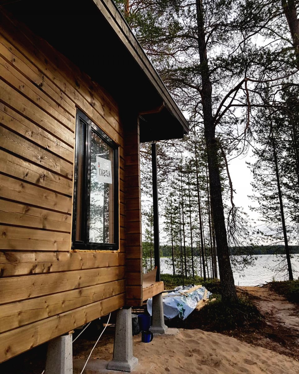 Сауна из профилированного бруса - фото 6