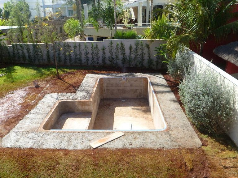 Бассейн из пеноблоков  - фото 13