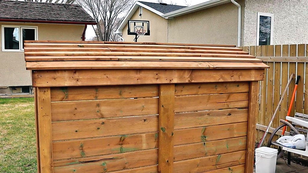 Дровник своими руками для дачи - фото 3