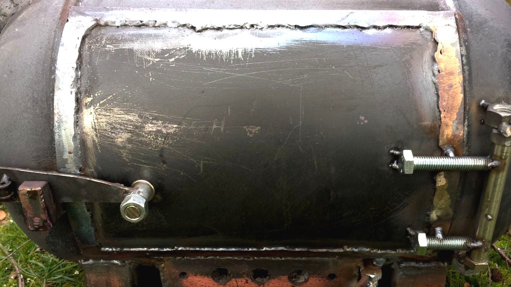 Дровяная печь из баллона  - фото 3