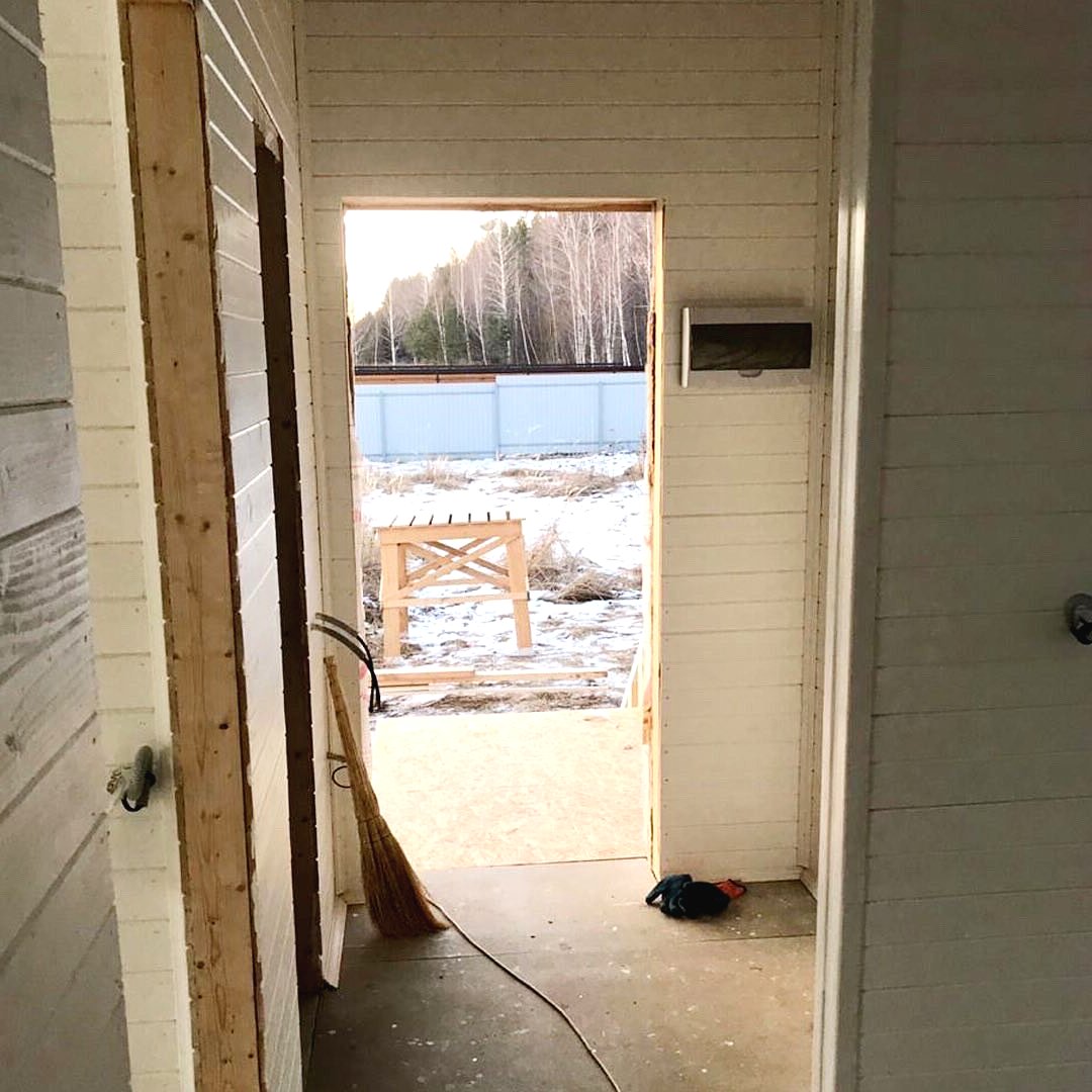 Одноэтажный каркасный дом - фото 7