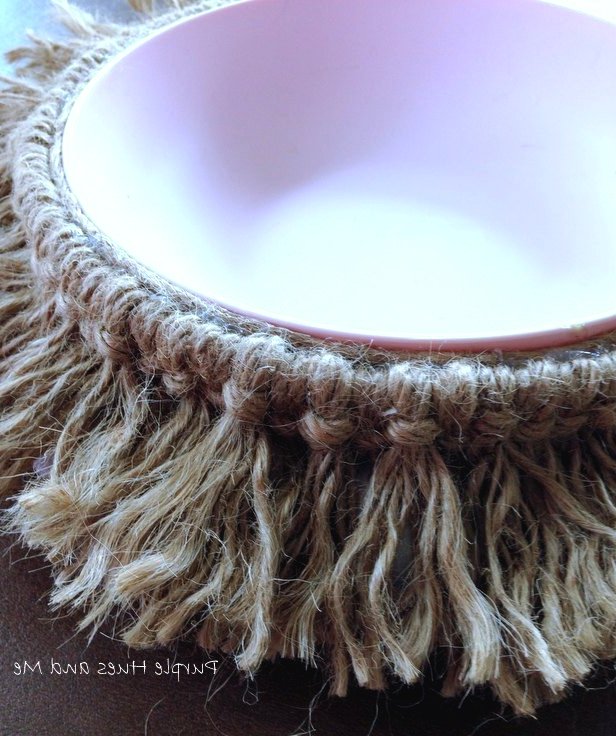 Чаша из джута - фото 15