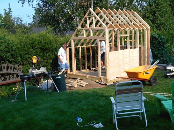 Оригинальный садовый домик - фото 8