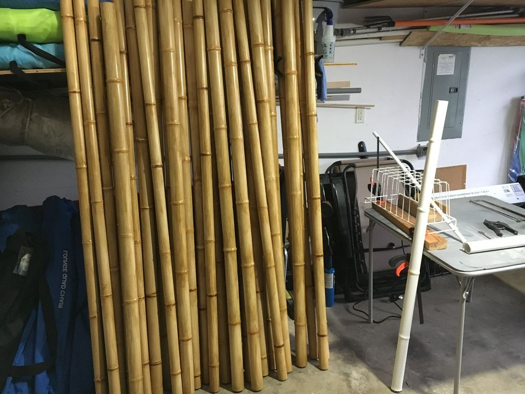 Забор из ПВХ труб - фото 17