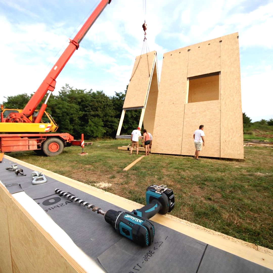 А-образный деревянный дом - фото 9