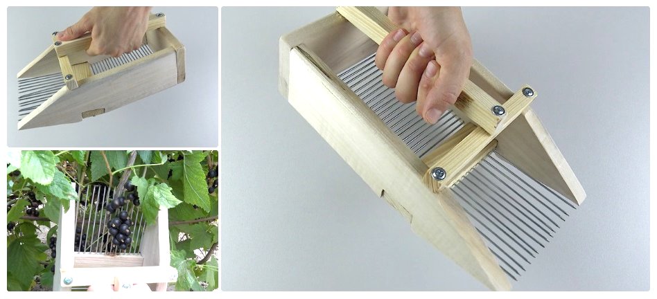 Ягодосборник своими руками из подручных материалов. - фото 10