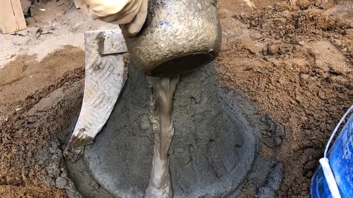 Садовый фонтан с имитацией под гранитный камень - фото 13