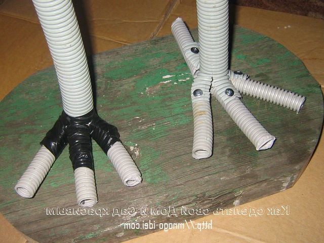 Птица Глухарь из пластиковых бутылок - фото 5