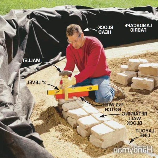 Патио в форме круга - фото 8