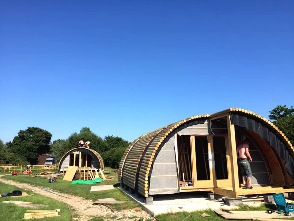 Деревянный дом полукруглой формы - фото 10