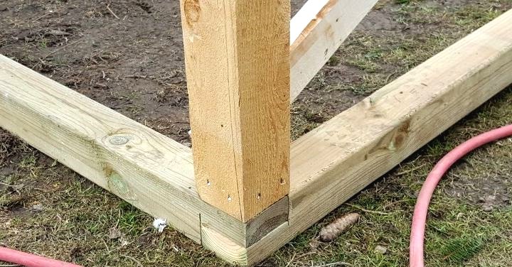 Теплица из кедрового дерева 4*4 метра - фото 3