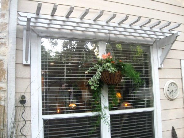 Оригинальный навес из дерева - фото 7