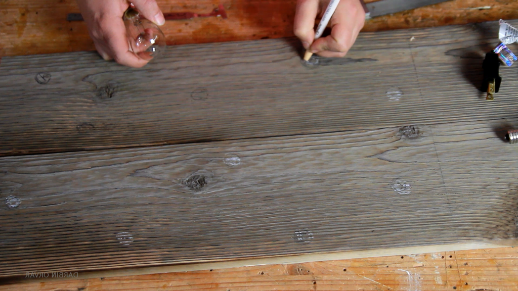 Люстра из дерева - фото 3