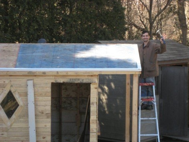 Игровой домик для детей из поддонов - фото 35