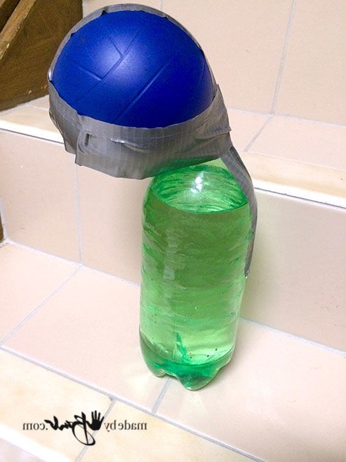 Оригинальный фонарь из бетона - фото 2