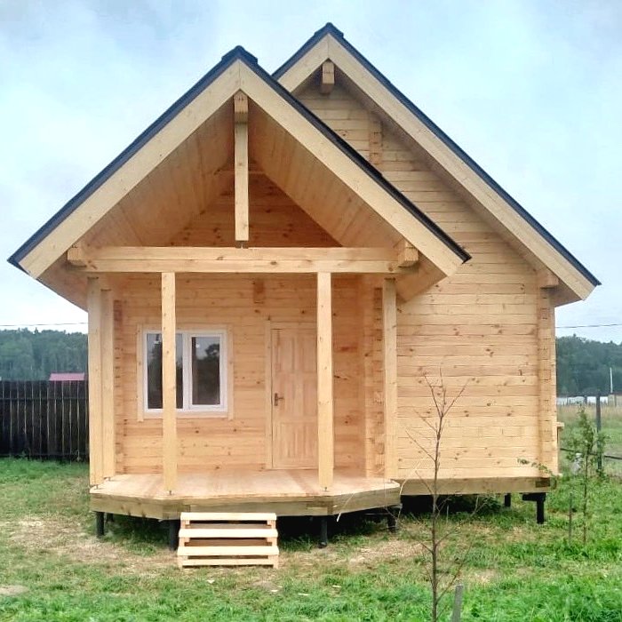 Дачный домик из бруса - фото 3