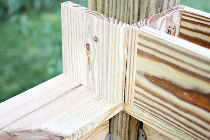 Пергола из дерева - фото 16