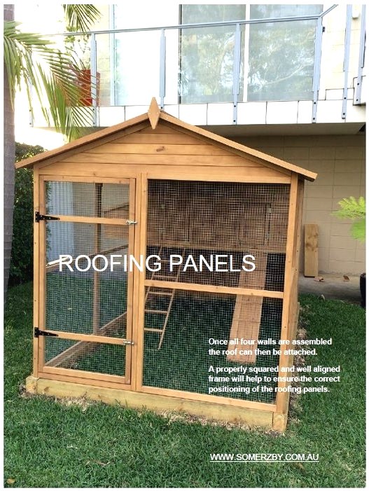 Курятник своими руками на 10 кур с выгулом - фото 10