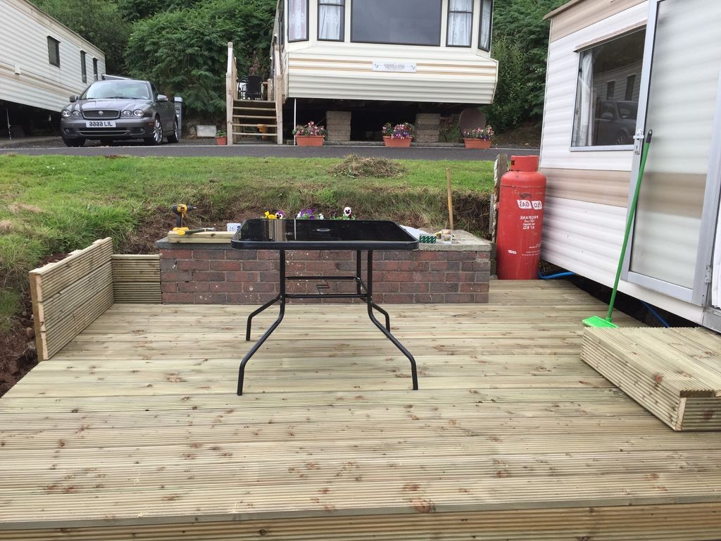 Терраса из поддонов - фото 9